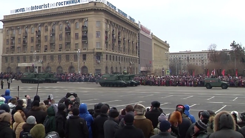 Парад, посвященный 75-летию победы в Сталинградской битве. Часть 2