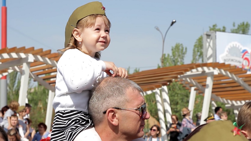 В Волжском масштабно отметили День Победы