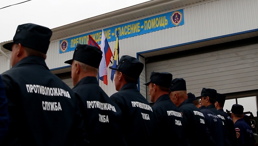 В ОКТЯБРЬСКОМ РАЙОНЕ ОТКРЫЛИ НОВЫЙ ПРОТИВОПОЖАРНЫЙ ПОСТ