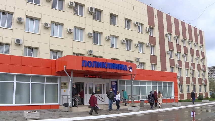 В Красноармейском районе Волгограда полностью завершено обновление поликлиники