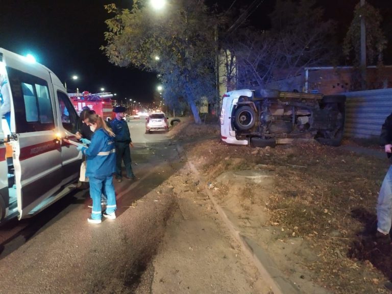 ДТП В ВОРОШИЛОВСКОМ РАЙОНЕ ВОЛГОГРАДА