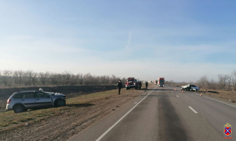 В ДТП под Волгоградом погибли два водителя