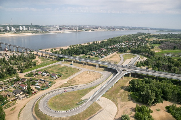 На волгоградском танцующем мосту заменят дорожное покрытие