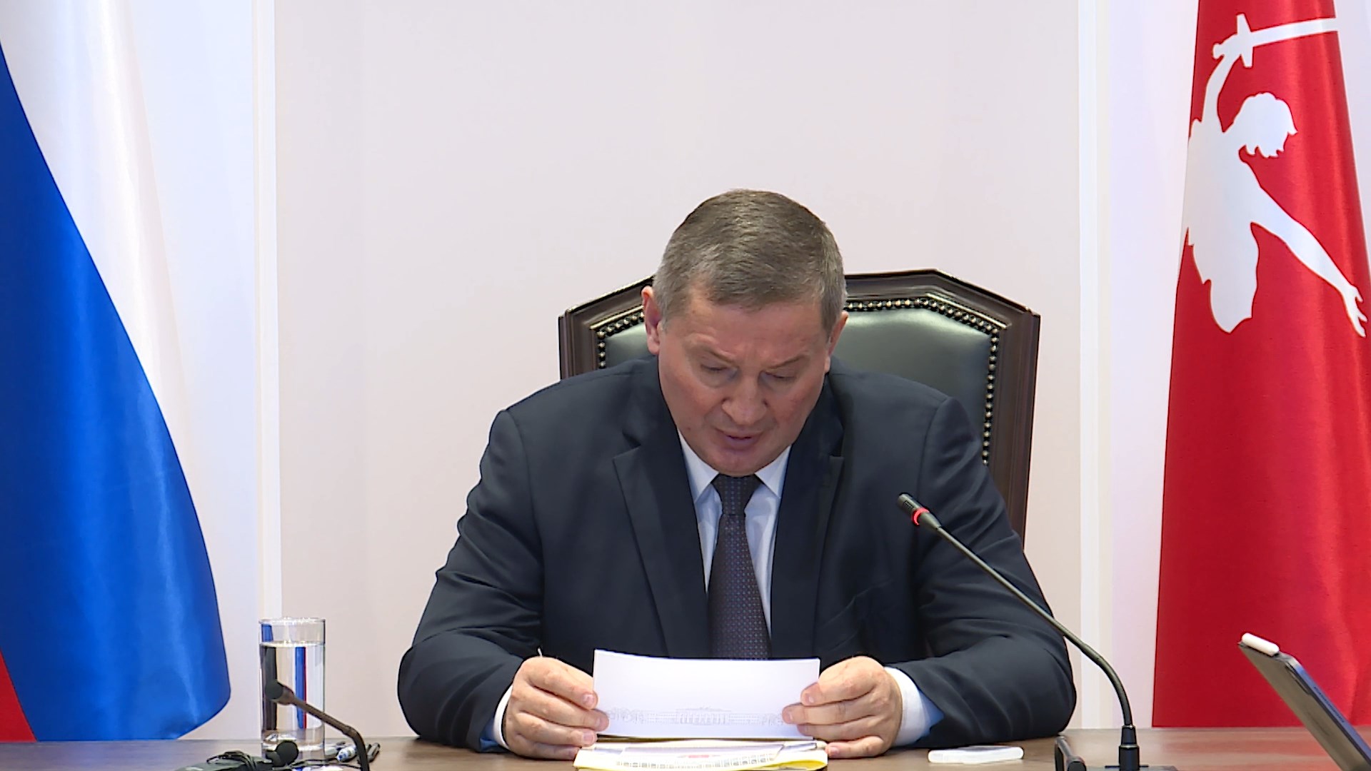 Губернатор Андрей Бочаров сообщил о выполненных задачах учений ГО и ЧС