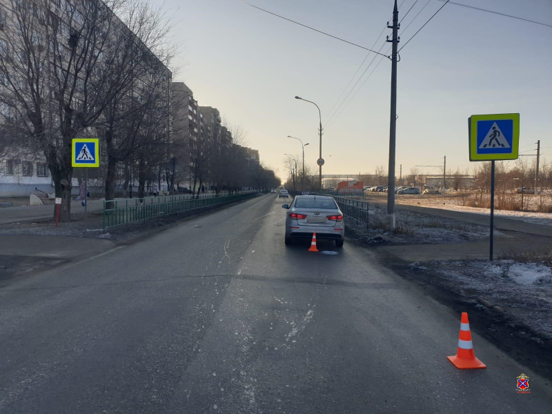 В Волгоградской области на переходе сбили пожилую женщину