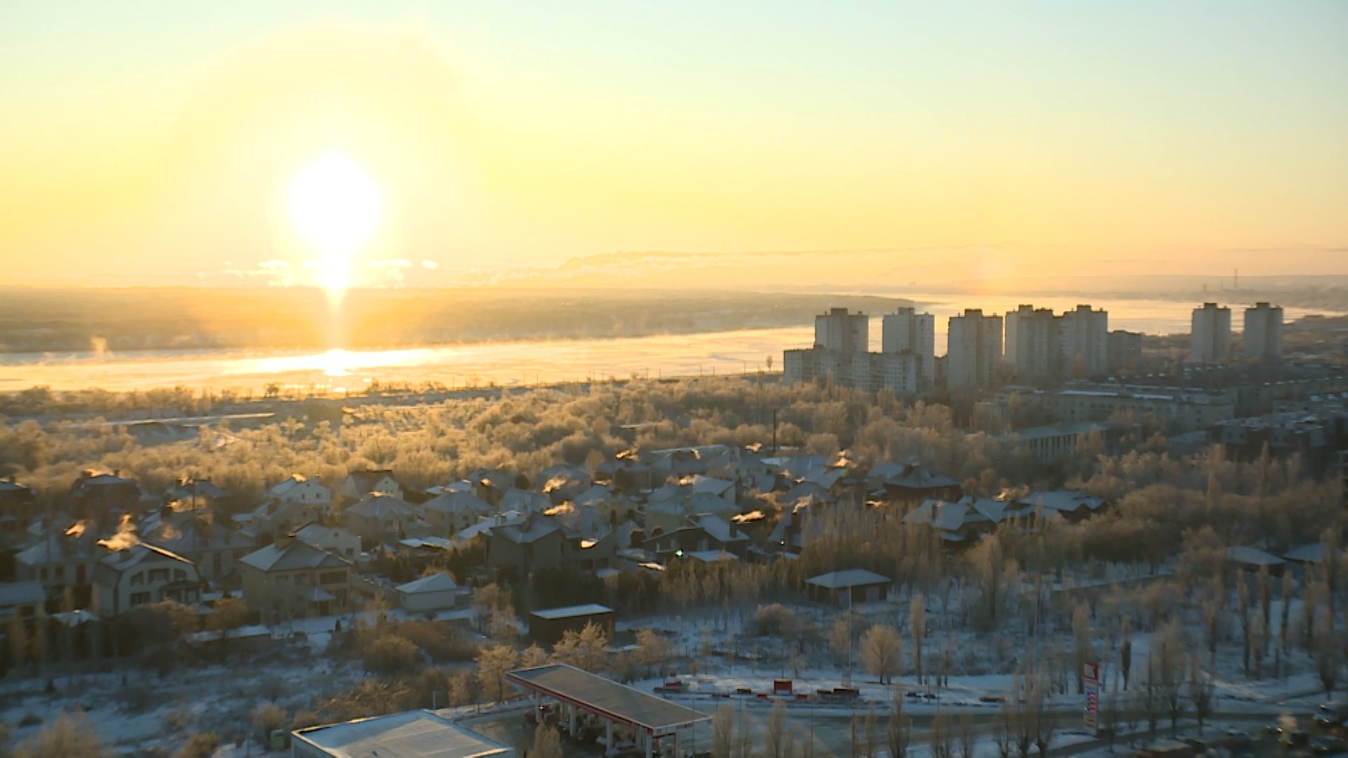 В Волгоградской области сохраняются экстремальные морозы