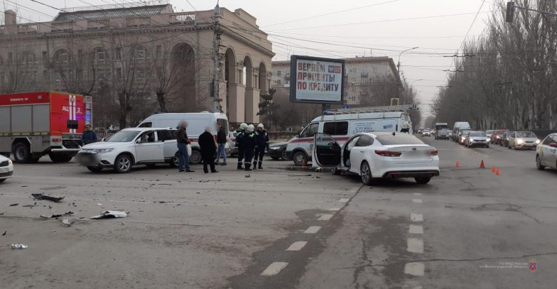 17 марта в Волгограде в ДТП пострадали три женщины