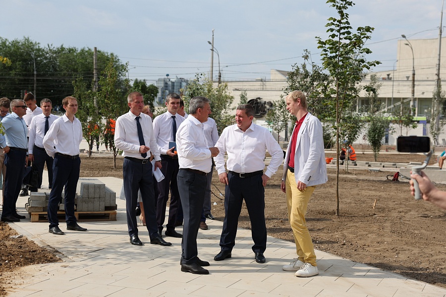 В сентябре в Волгограде откроют обновленный Сурский сквер