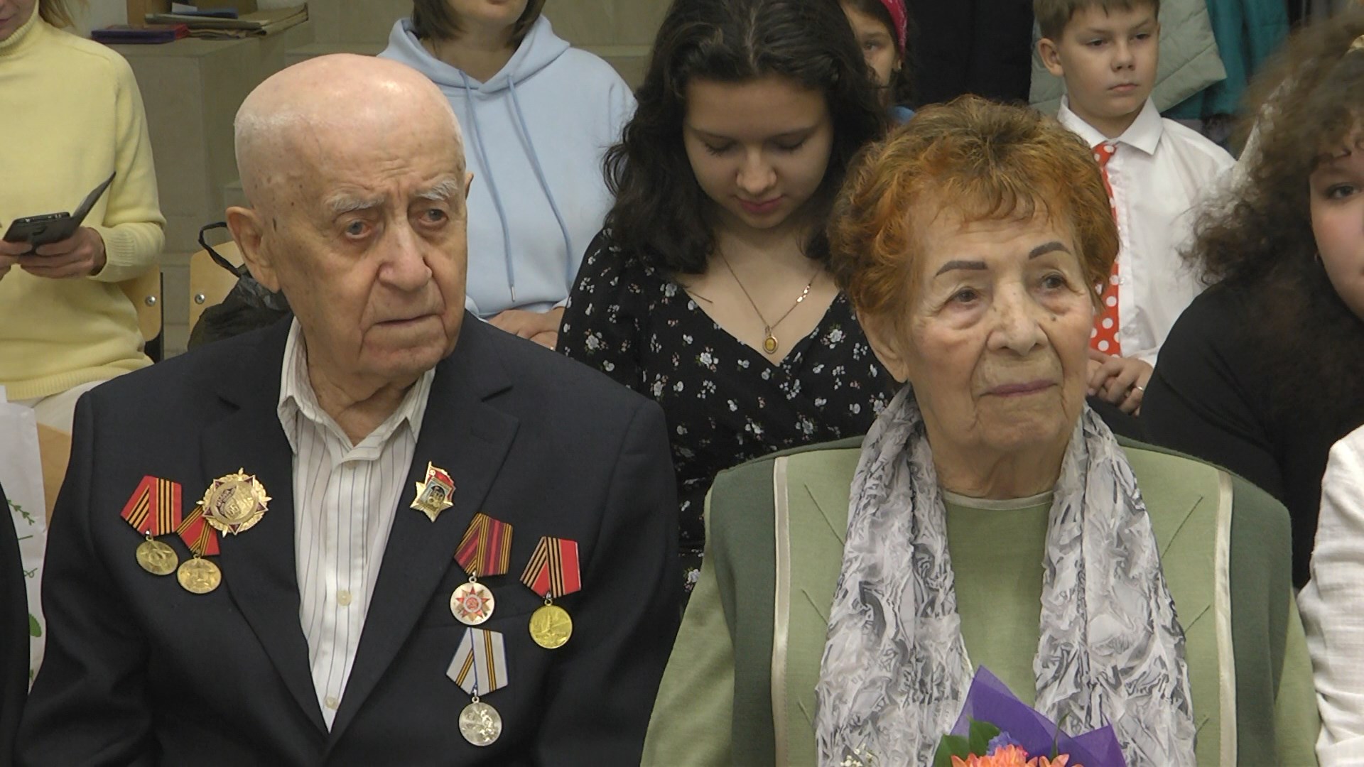 В Волжском отпраздновали 70-ю годовщину свадьбы супругов Пановых