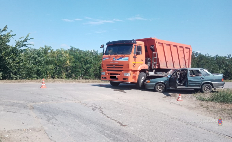 В Урюпинском районе Волгоградской области произошло 2 аварии