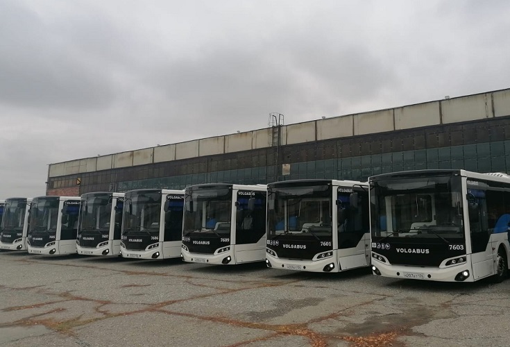 В Волгограде завершается отгрузка новых автобусов