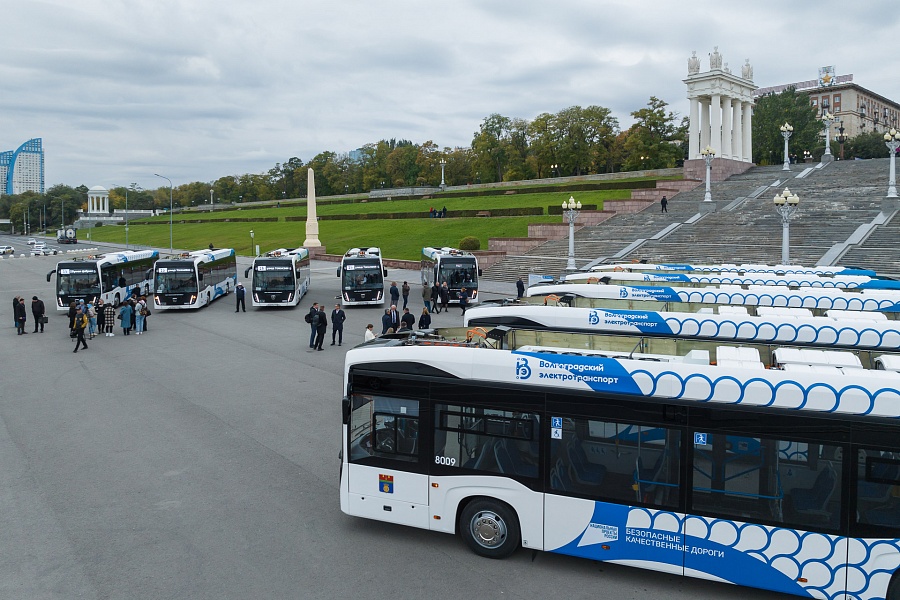 Более 12 тысяч волгоградцев прокатились на новых электробусах