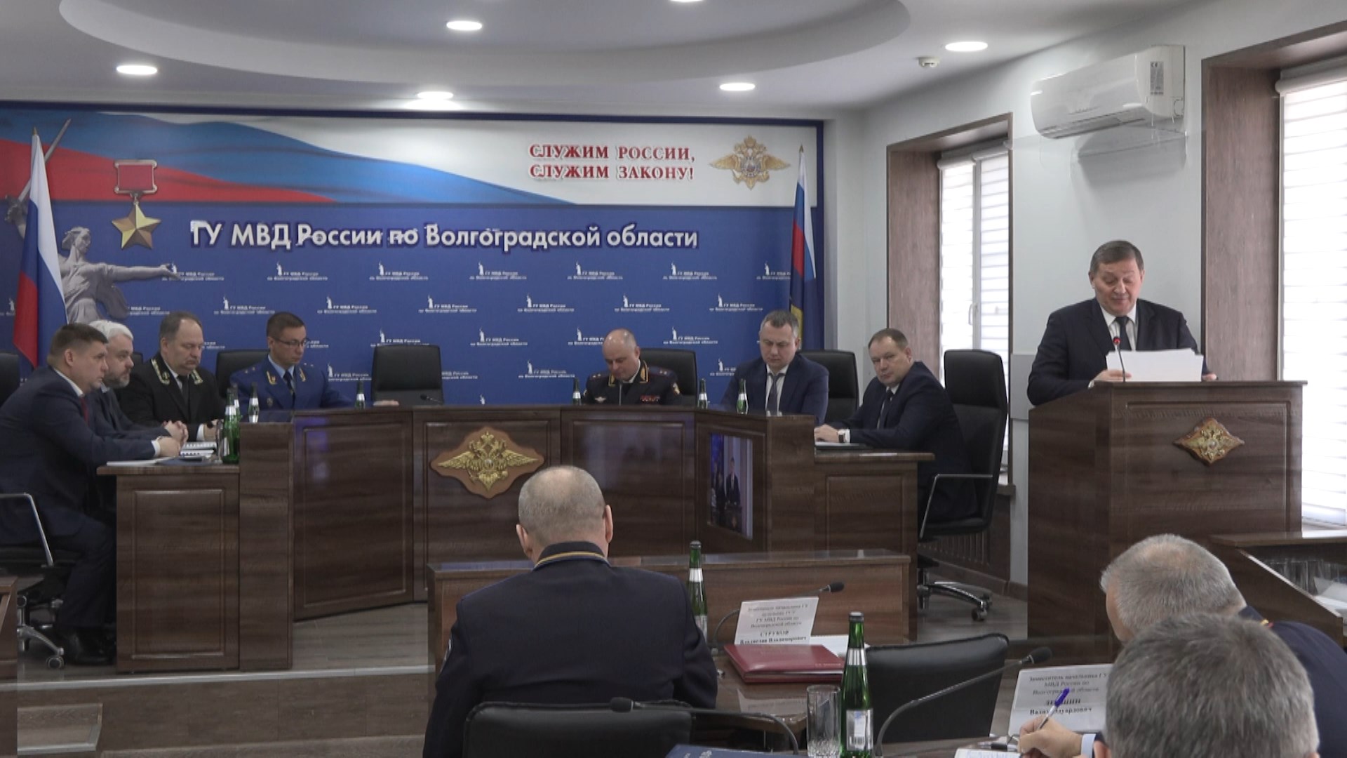 В Волгограде подвели итоги работы Главного Управления МВД в 2023 году