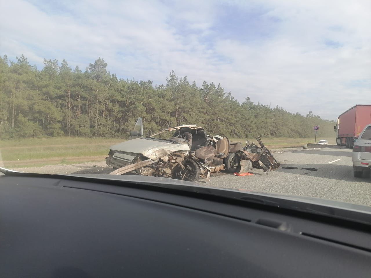 На трассе в Волгоградской области произошла смертельная авария