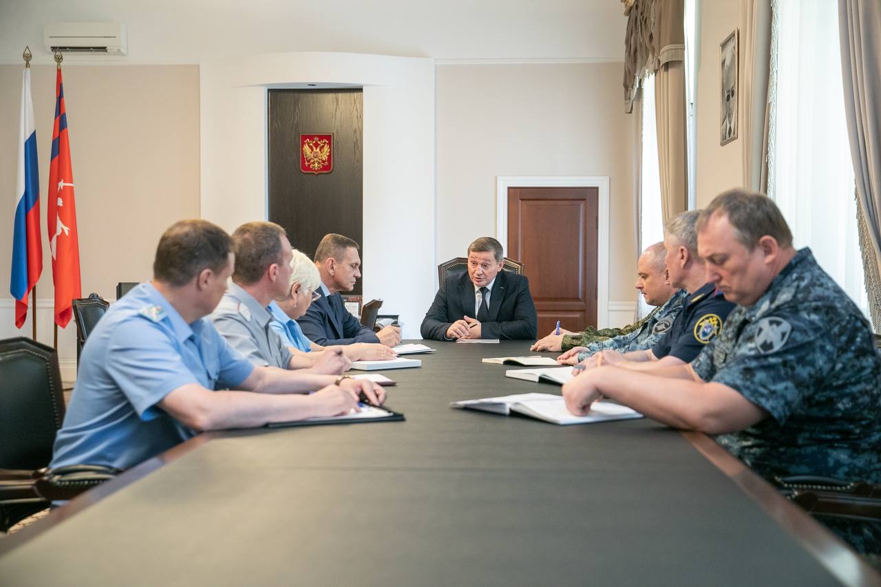 В Волгограде состоялось совещание по вопросу обеспечения правопорядка