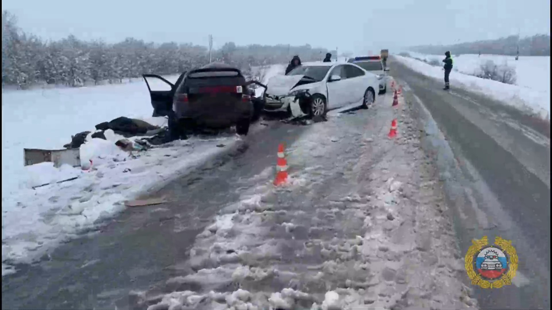 В выходные в Волгоградской области в авариях на трассах погибли 4 человека  | 25.12.2023 | Волгоград - БезФормата