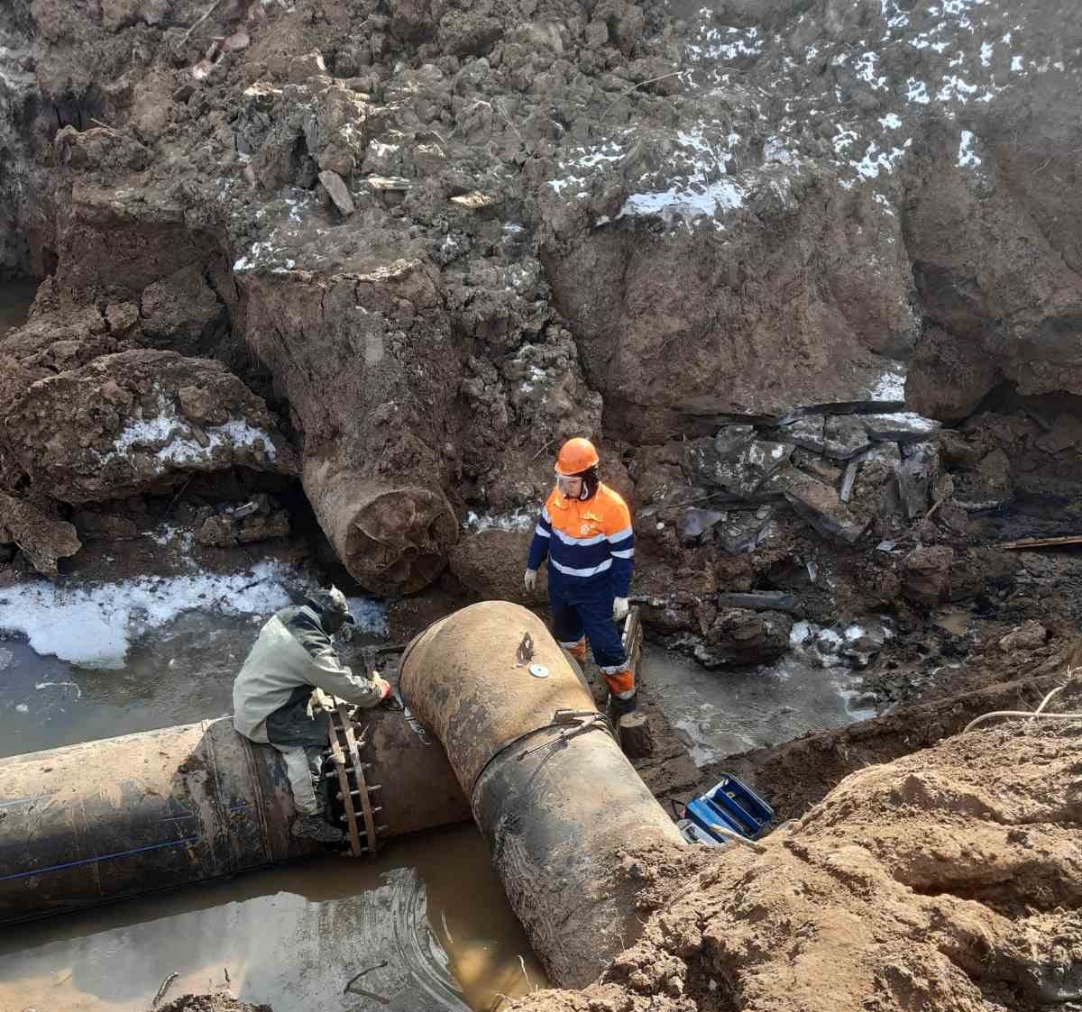 «Концессии водоснабжения» заменили 62-метровый участок водовода на юге Волгограда